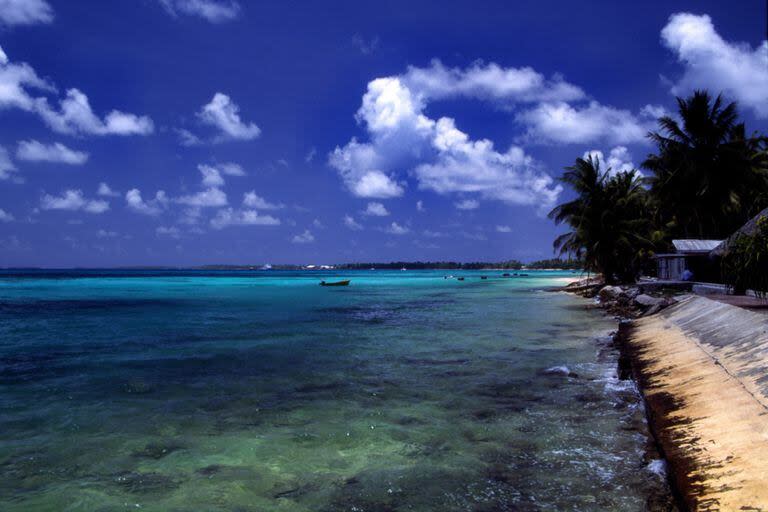 Tuvalu, un diminuto archipiélago en el océano Pacífico