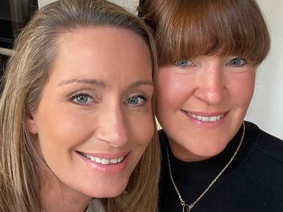Ms Bulley’s sister Louise Cunningham (R) has urged people to keep an open mind about her disappearance (Supplied)