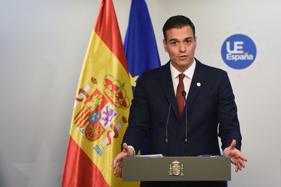 Spanish prime minister Pedro Sanchez (Getty)