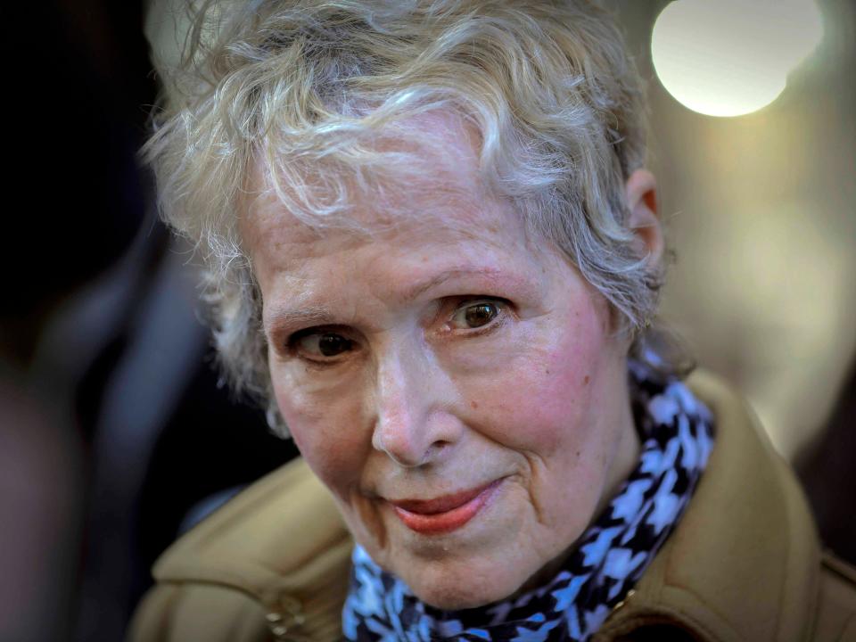 Advice columnist E. Jean Carroll is pictured in 2020.