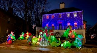 A 2022 Portsmouth Holiday Lights Contest entry is seen here. The 2023 contest is beginning Nov. 24.