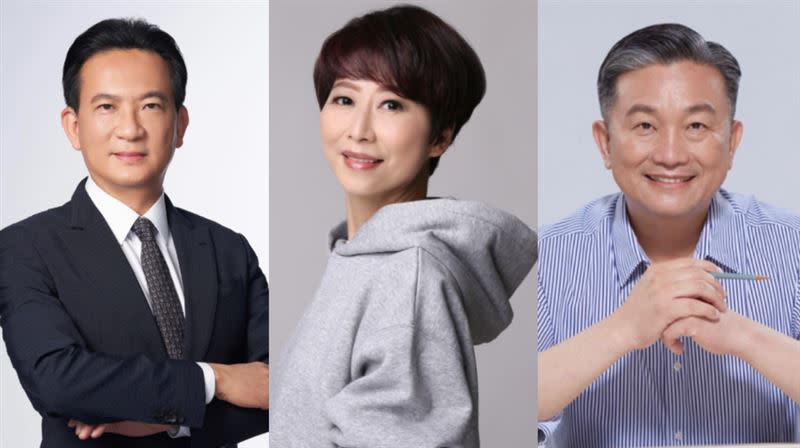 陳亭妃、林俊憲、王定宇都被視為台南市長熱門選，賴清德意志成為關鍵（組合圖／翻攝自臉書）