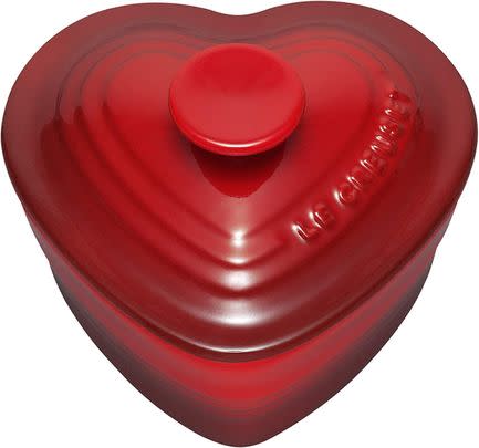 Five words: heart-shaped Le Creuset ramekin.