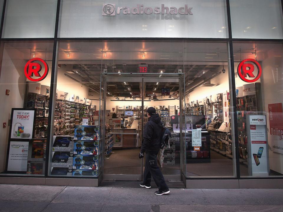 RadioShack Manhattan store, prior to bankruptcy