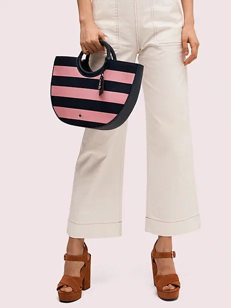 on purpose half circle tote 