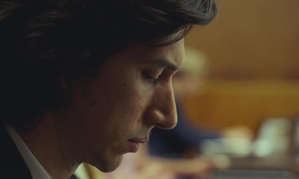 This image released by Netflix shows Adam Driver in "Marriage Story." (Netflix via AP)