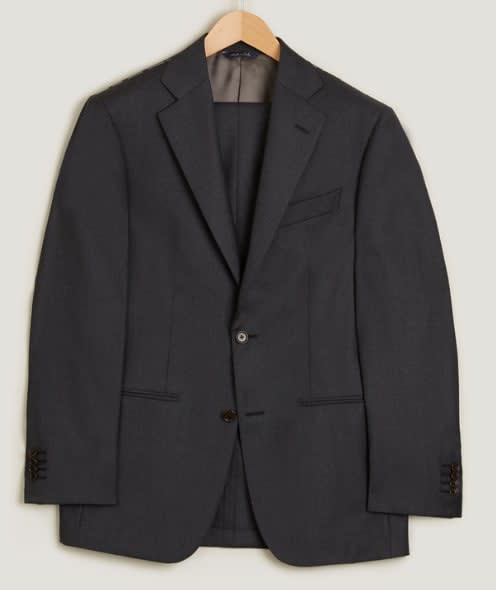 hiltern Super 130 suit jacket, part of suit, £1,020, Trunk Clothiers