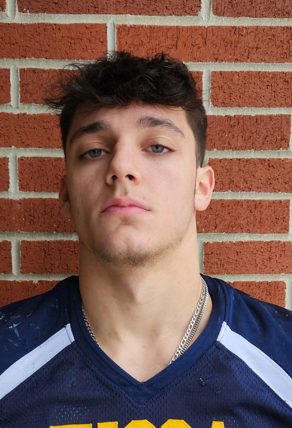 Valentino Rossi, Tioga Central football.