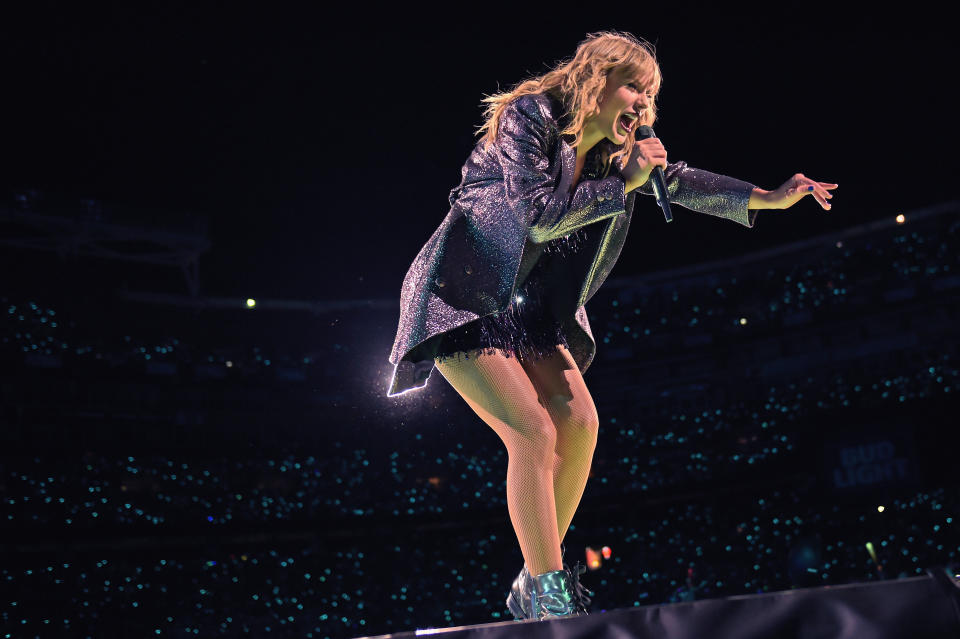 Taylor is currently on her Reputation tour. Source: Getty