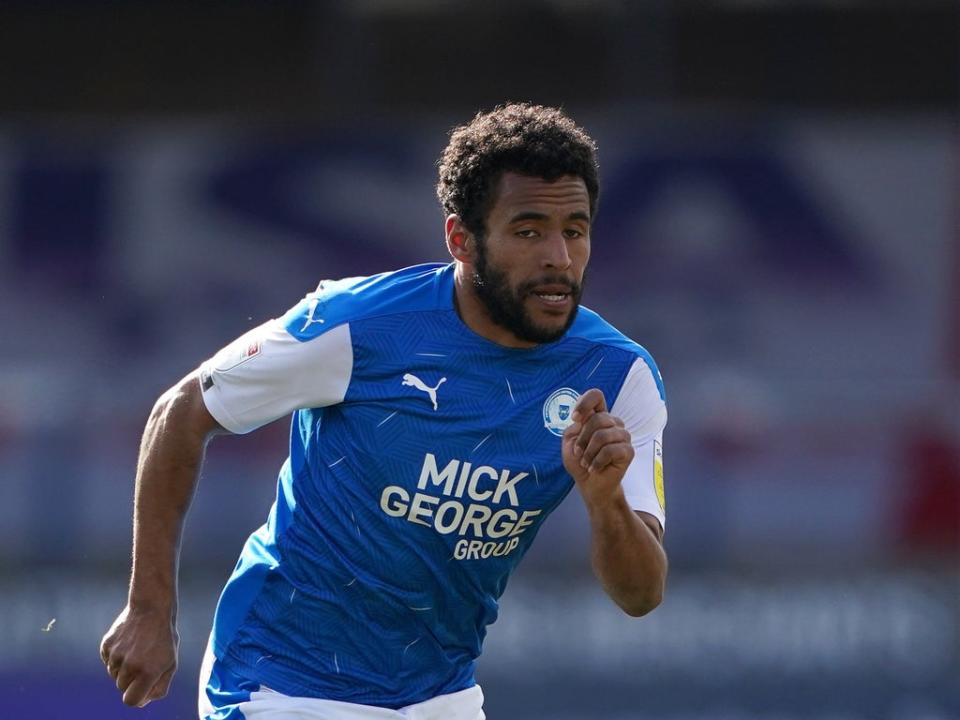 Peterborough’s Nathan Thompson reported an allegation of racist abuse (Zac Goodwin/PA) (PA Wire)