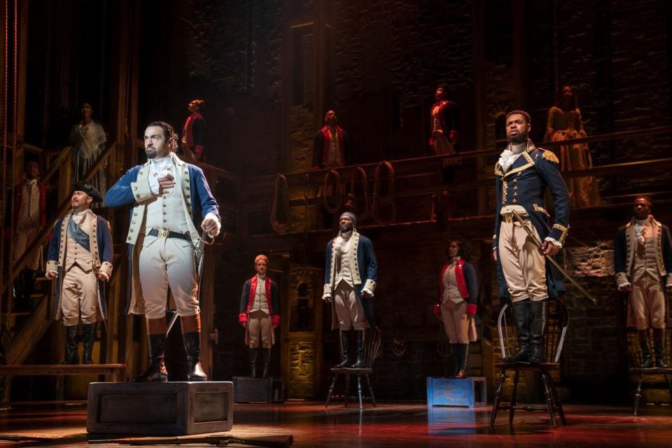 HAMILTON is part of Peace Center's 2024-2025 Broadway Season and will show February 4 - 16, 2025.