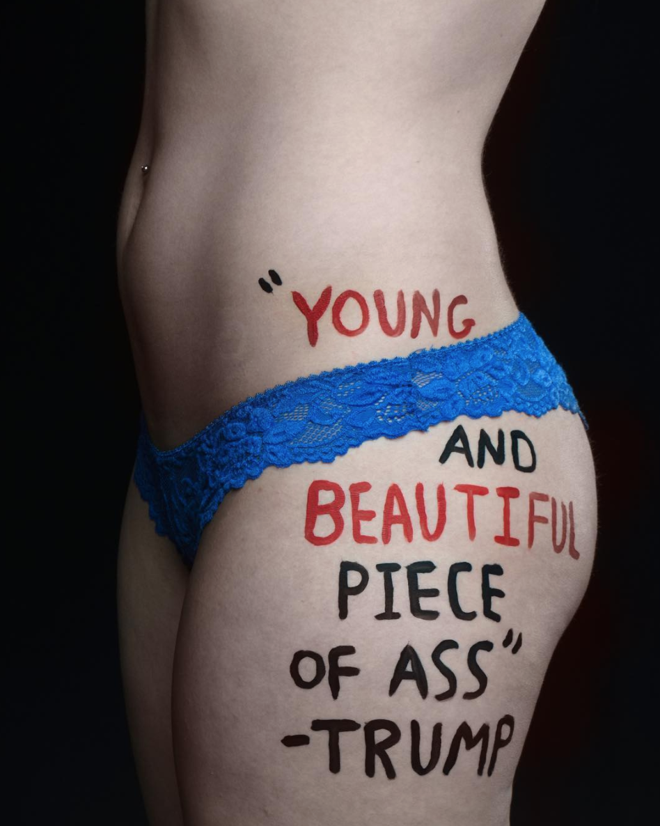 “Young and beautiful piece of ass”