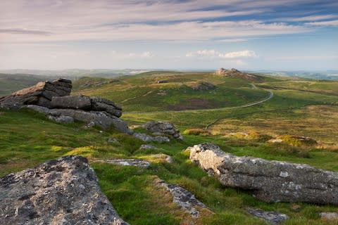 The view from Rippon Tor - Credit: getty