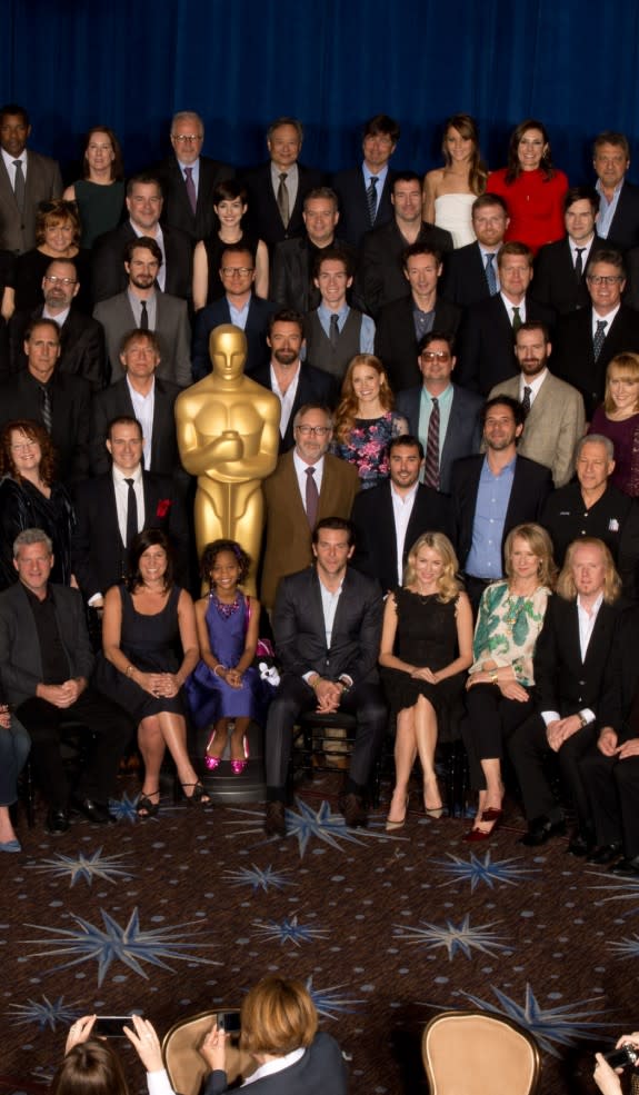 85th Academy Awards Nominees Photo