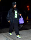 <p>Newly minted Super Bowl halftime performer Rihanna steps out in New York City on Sept. 26. </p>