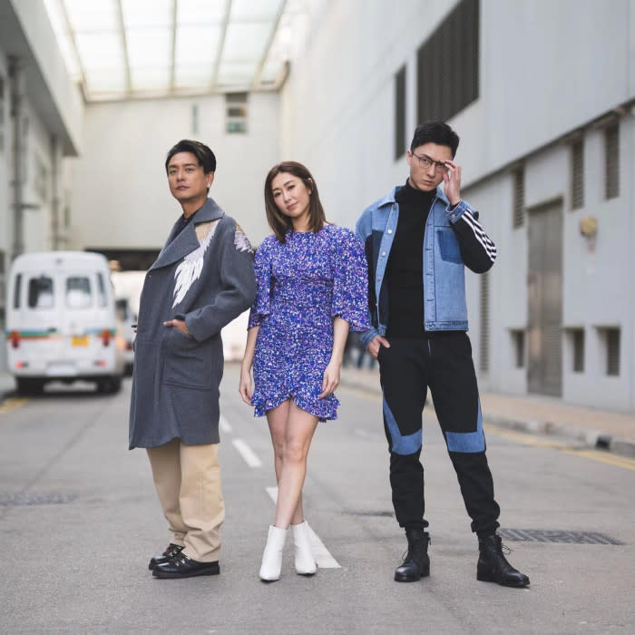 Both her co-stars Vincent Wong and Bosco Wong already have careers in mainland China