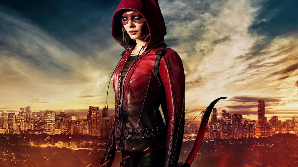 Willa Holland's Thea Queen as Speedy in Arrow