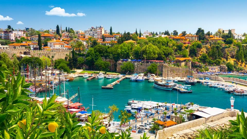 A view over part of Antalya’s Old Town (Getty Images/iStockphoto)