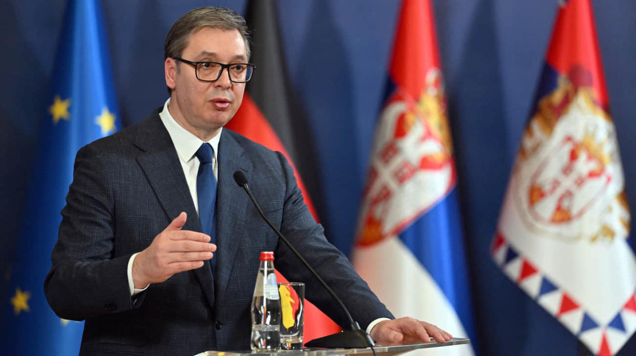 Serbian President Aleksandar Vučić. Stock photo: Getty Images