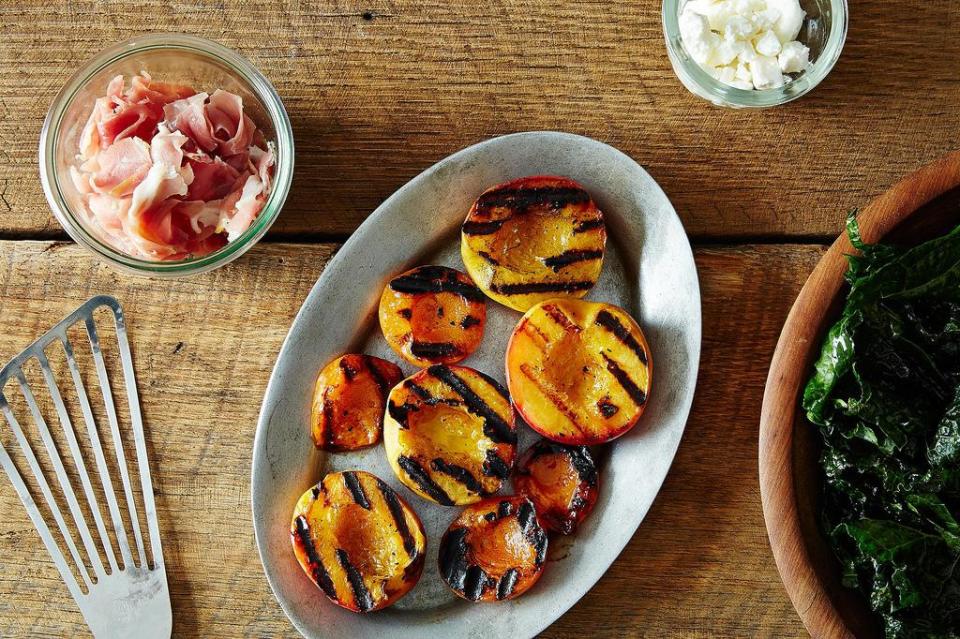 Grilled Peach and Apricot Salad