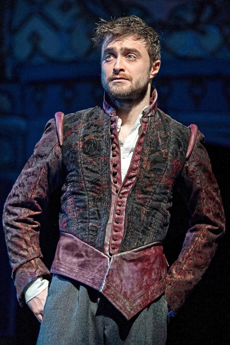 Leading lights: actors proving a big draw in the West End include Daniel Radcliffe (Alastair Muir )