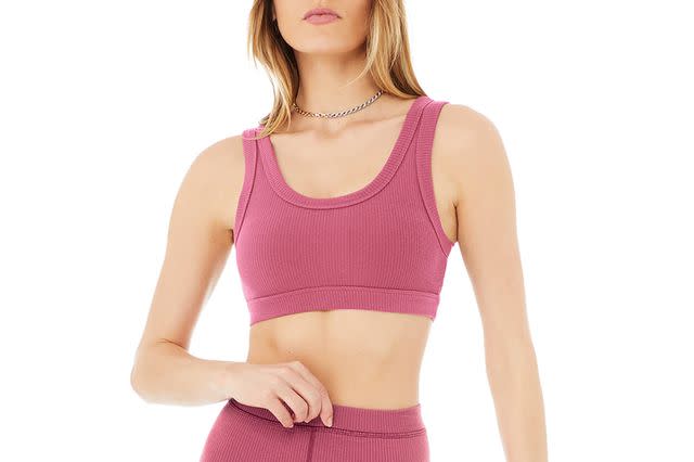 Kendall Jenner's Alo Yoga One-Shoulder Sports Bra Is A Whole Vibe