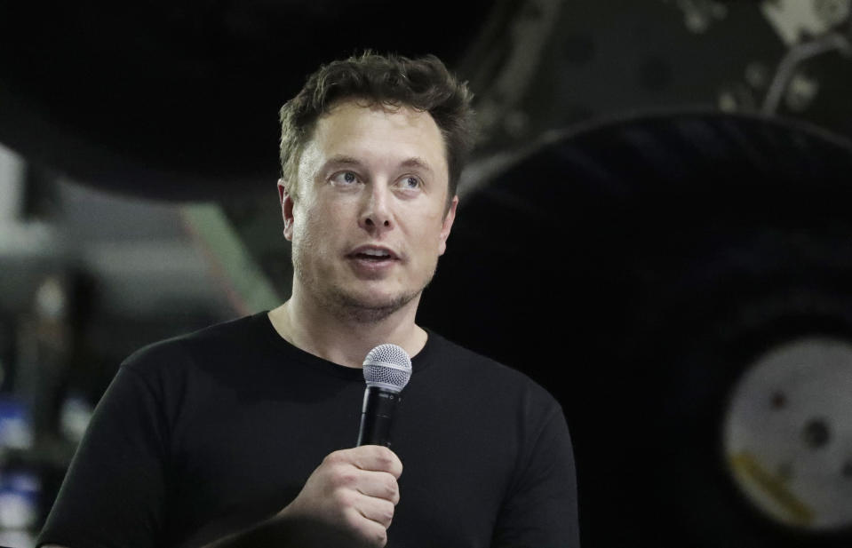 British cave diver Vernon Unsworth is suing Tesla CEO Elon Musk (pictured) over a comment on Twitter during the Thai cave rescue. Source: AP Photo/Sakchai Lalit
