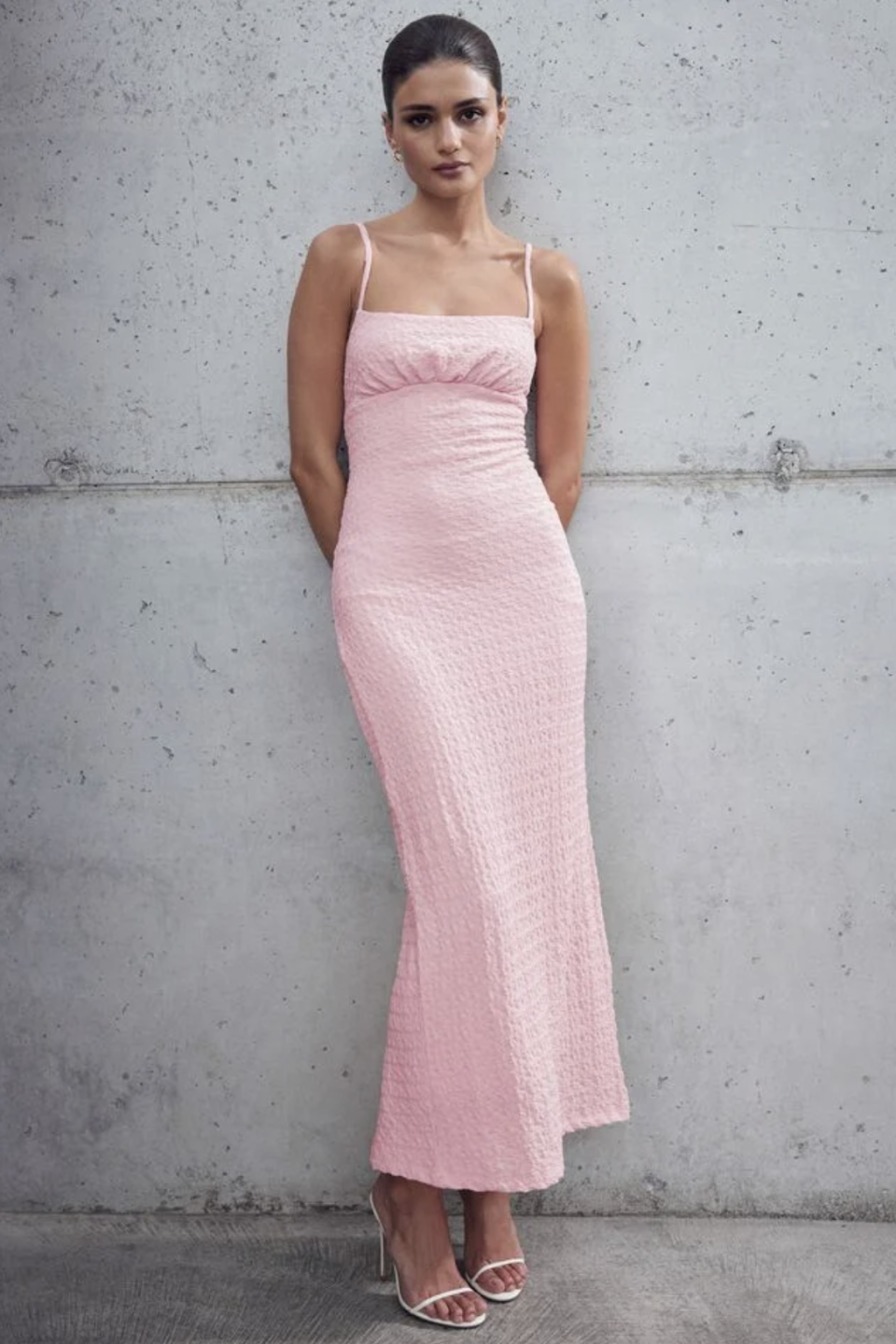 Textured Maxi Dress (Photo via Dynamite)