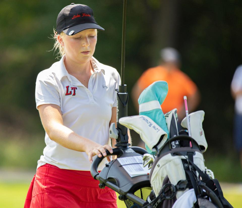 Lake Travis' Kate Pickrell finished with a bronze medal at the Class 6A UIL State Tournament in Georgetown. She will play next at Abilene Christian.