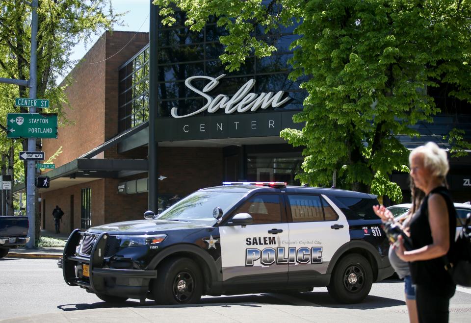 Salem Center was closed after a stabbing occurred at the mall on May 12 in Salem.