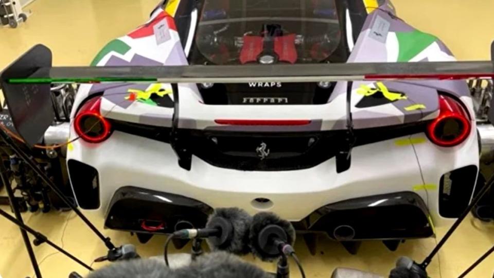 ferrari sound recording