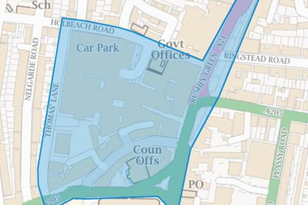 Dispersal Order in Catford <i>(Image: Lewisham MPS on X)</i>