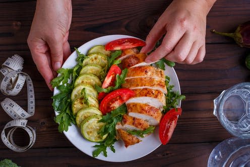 <span class="caption">Were low-carb diets really better at achieving remission?</span> <span class="attribution"><a class="link " href="https://www.shutterstock.com/image-photo/diet-concept-healthy-lifestyle-low-calorie-719049571" rel="nofollow noopener" target="_blank" data-ylk="slk:Flotsam/ Shutterstock;elm:context_link;itc:0;sec:content-canvas">Flotsam/ Shutterstock</a></span>