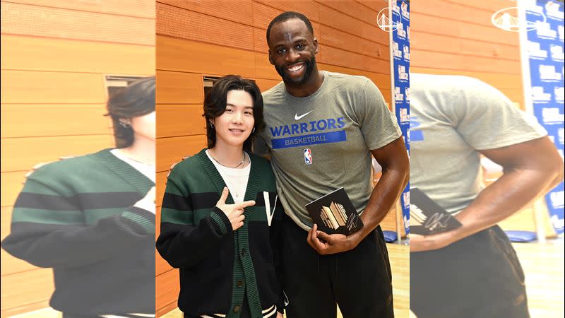 勇士球員格林（Draymond Green）已向波爾（Jordan Poole )道歉。（圖／翻攝自金州勇士隊推特）