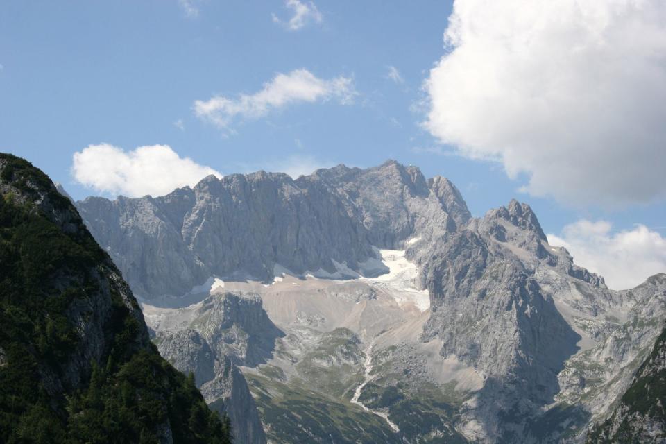 Gletscher am Zugspitzmassiv