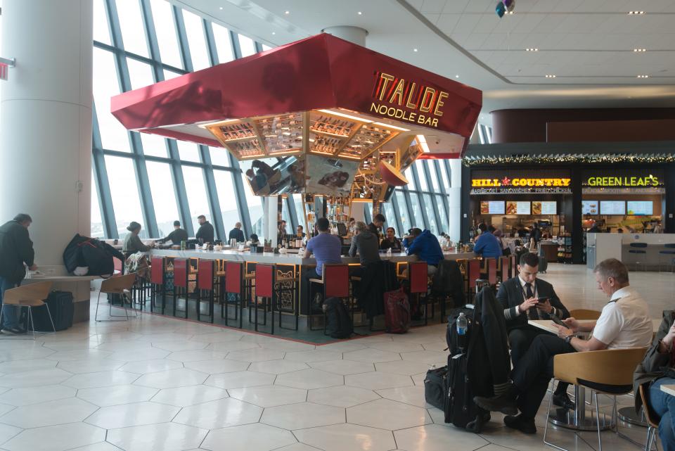 Talde Noodle Bar, a new full-service eatery by Westchester Chef Dale Talde (of Tarrytown's Goosefeather fame) is located at Terminal B at LaGuardia Airport.