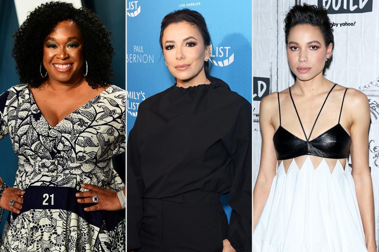 Shonda Rhimes, Eva Longoria and Jurnee Smollett Step Down from Time's Up Board