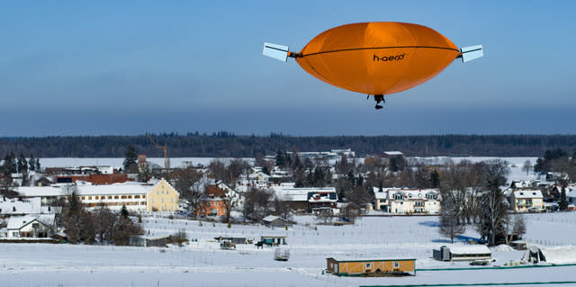 Helium-powered drone can stay in the air for 24 hours