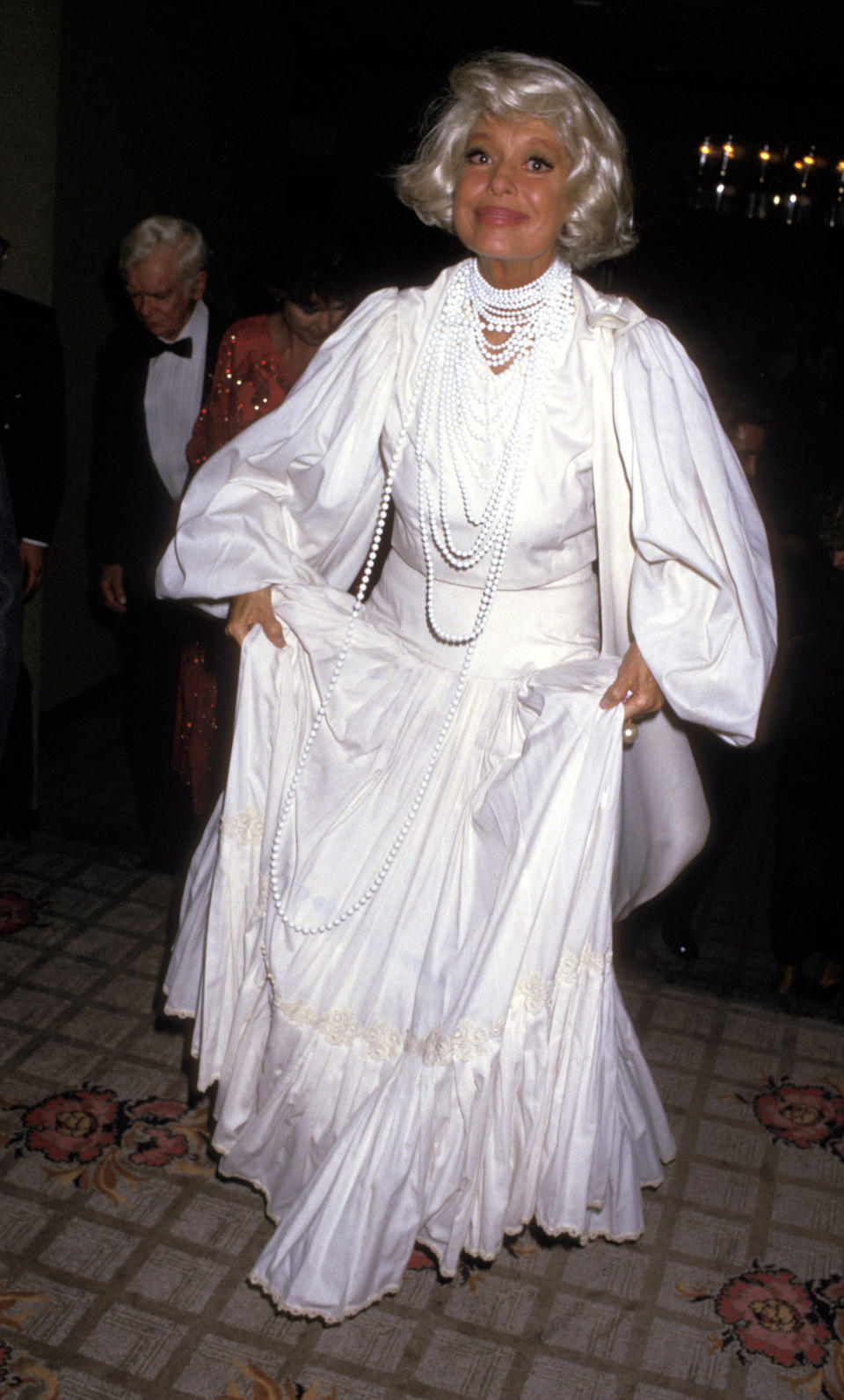 The actress attends the 1987 St. Jude Gala at Century Plaza Hotel in Century City, California.