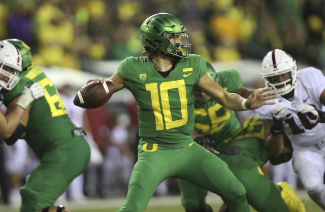 What If Oregon's Justin Herbert Had Declared for the 2019 NFL