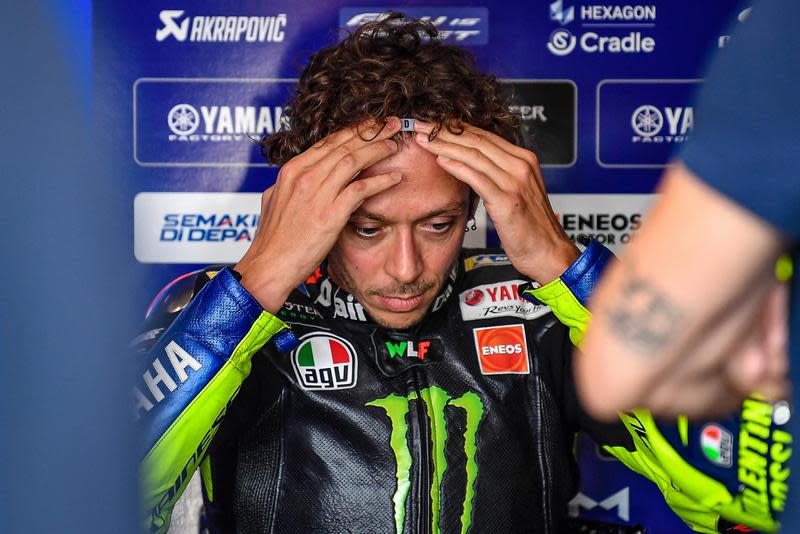 Rossi因感染武漢肺炎，本周與下周賽事都會缺席。