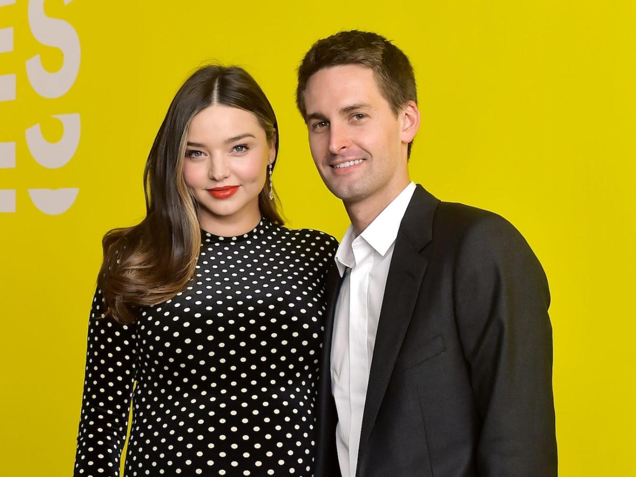 Evan Spiegel Miranda Kerr