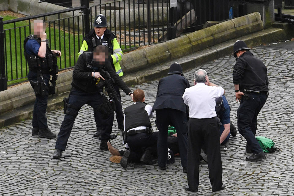 Security fears: Parliament told to step up security following terror: Stefan Rousseau/PA