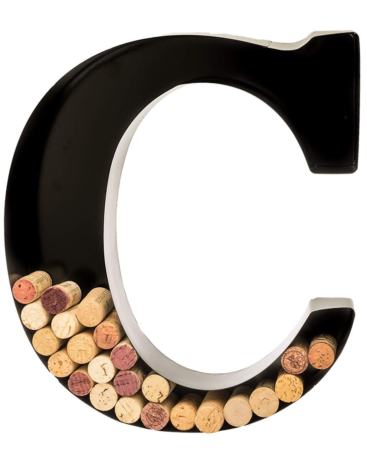 Wine Cork Metal Monogram