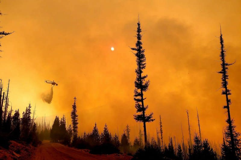 Climate change is a major driver of fire weather and fire behavior. The increased risk of high-severity wildfire is an entirely expected outcome of warmer temperatures and, in some places, reduced rainfall. File Photo courtesy of U.S. Forest Service -- Pacific Northwest Region/UPI