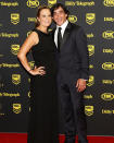 Samantha Lynch and Cowboys star Johnathan Thurston.