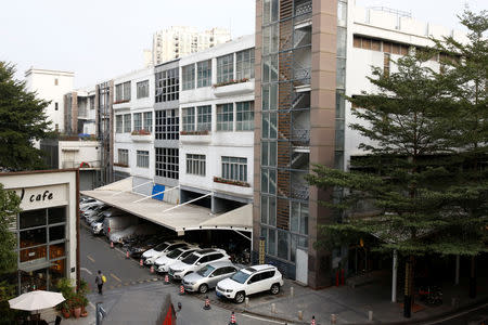 An overview shows a building of the former Sanyo factory in the Shekou area of Shenzhen, Guangdong Province, China, December 14, 2018. Picture taken December 14, 2018. REUTERS/Thomas Peter