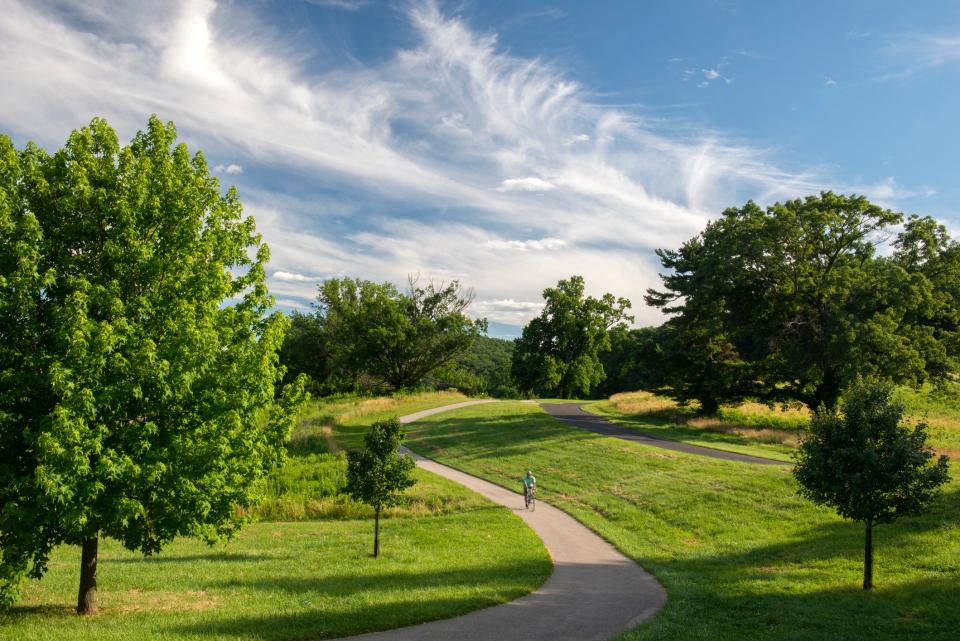 Valley Forge park trail