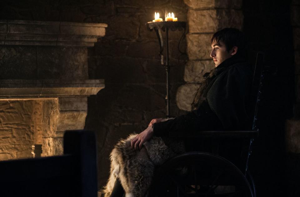 <p>Bran is being Three-Eyed-Raven-y again.</p>