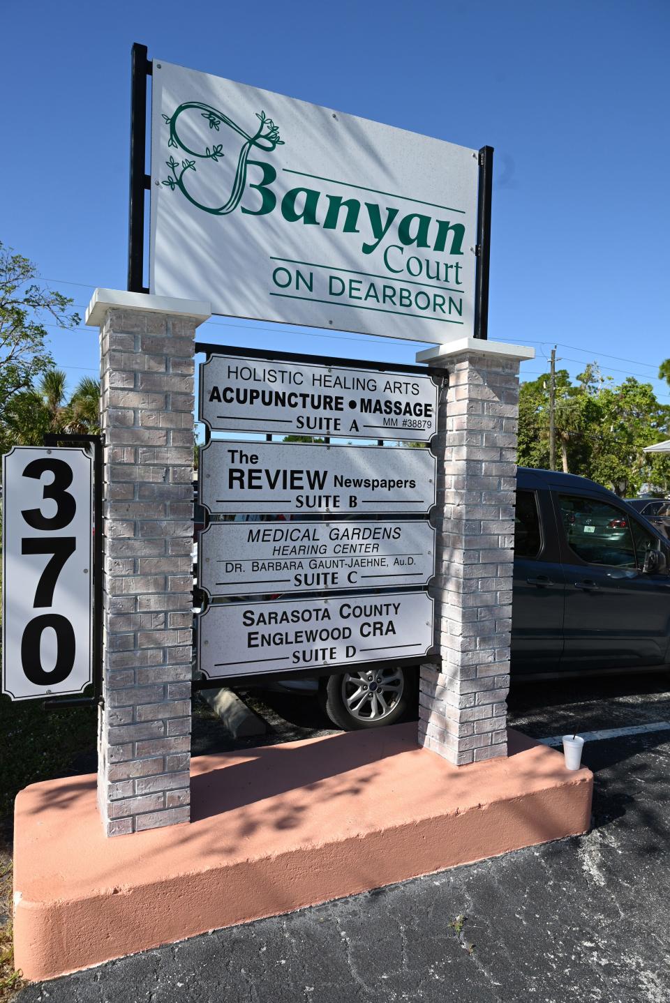 The Sarasota County Englewood CRA office is located in Banyan Court on Dearborn located at 270 Dearborn Street, Englewood.